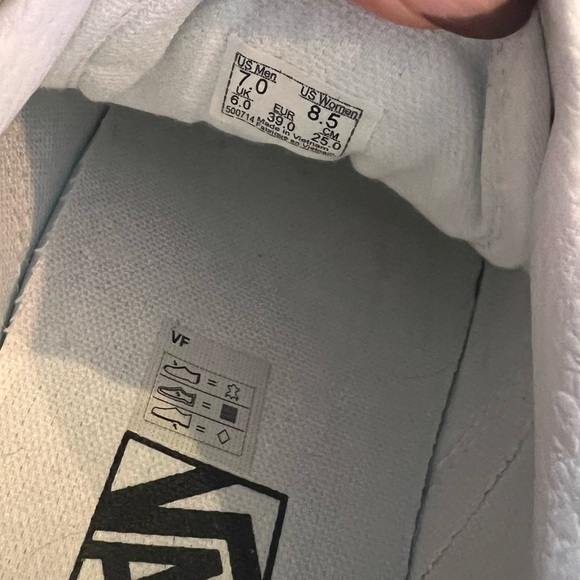 Old Skool Leather Vans (W 8.5, M 7) - Picture 5 of 7